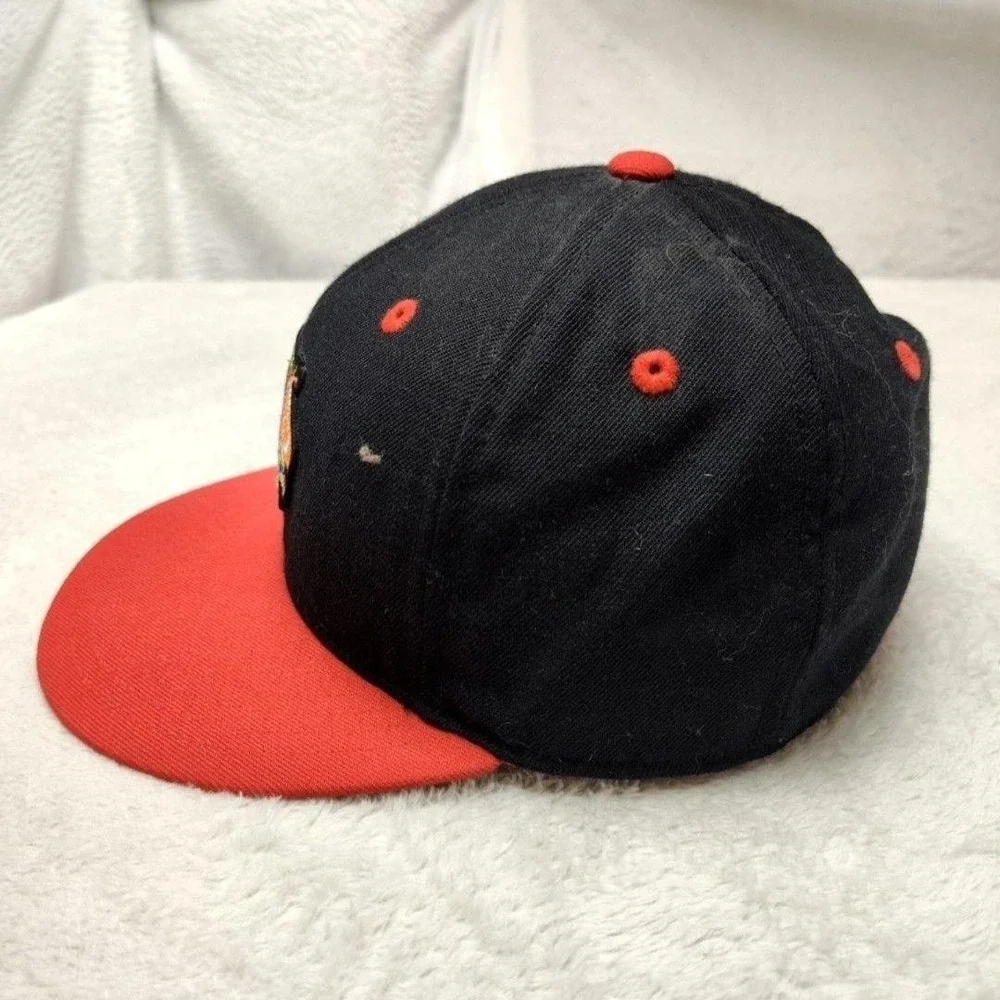 Chicago Blackhawks Hat Cap Fitted Mens 7 Black NHL Hockey Mitchell & Ness Toews